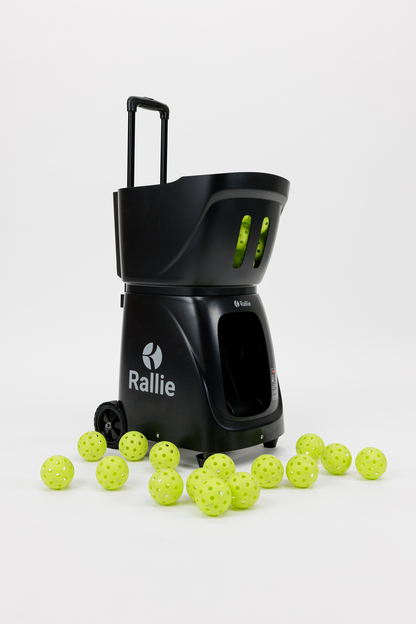 Rallie Pickleball Machine - Midnight Black